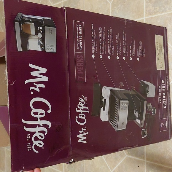 Mr Coffee Expresso and Cappuccino Machine Programmable Coffee Maker, EXCELLENT - Picture 7 of 10
